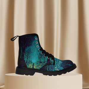 Mystical Enchanted Forest Boots Printify