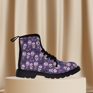 Halloween Skulls Boots Printify