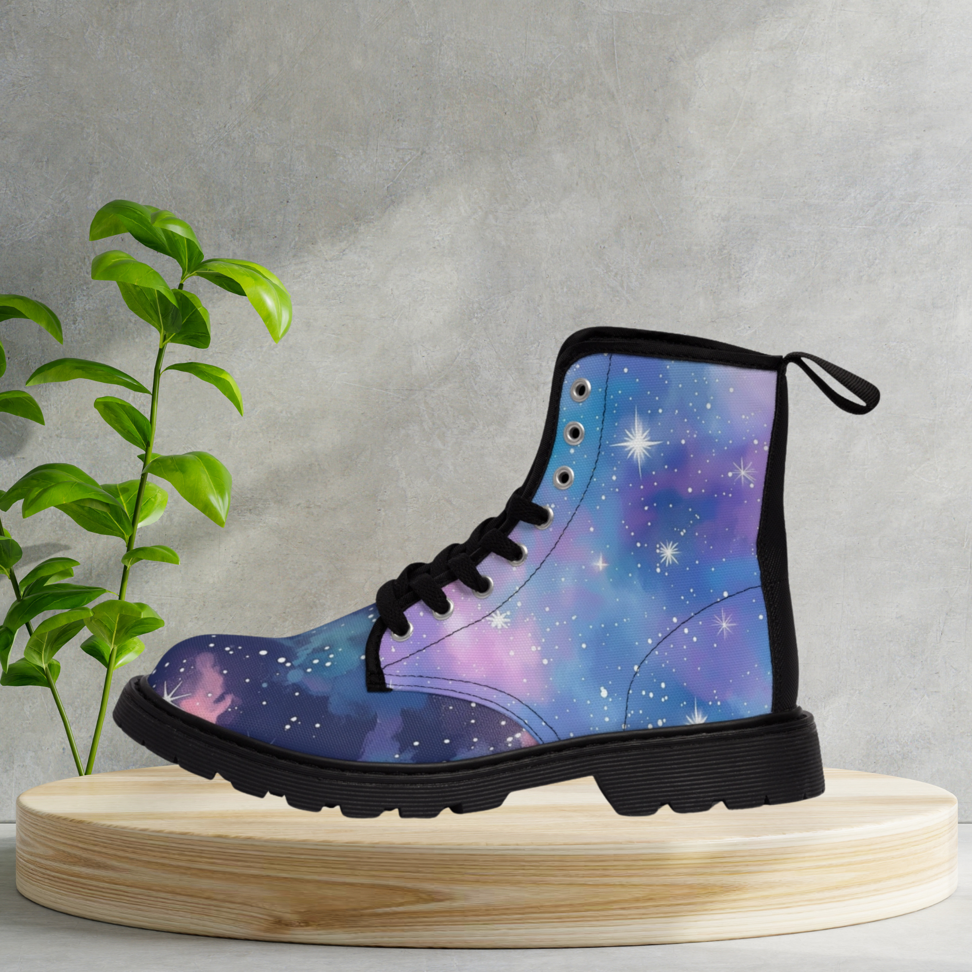 Starry Night sky Boots Printify