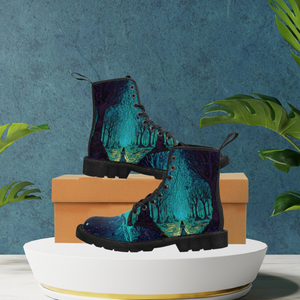 Mystical Enchanted Forest Boots Printify