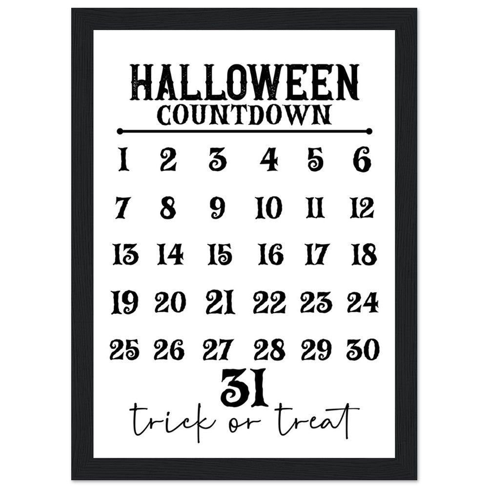 Halloween Countdown Blue From Heaven