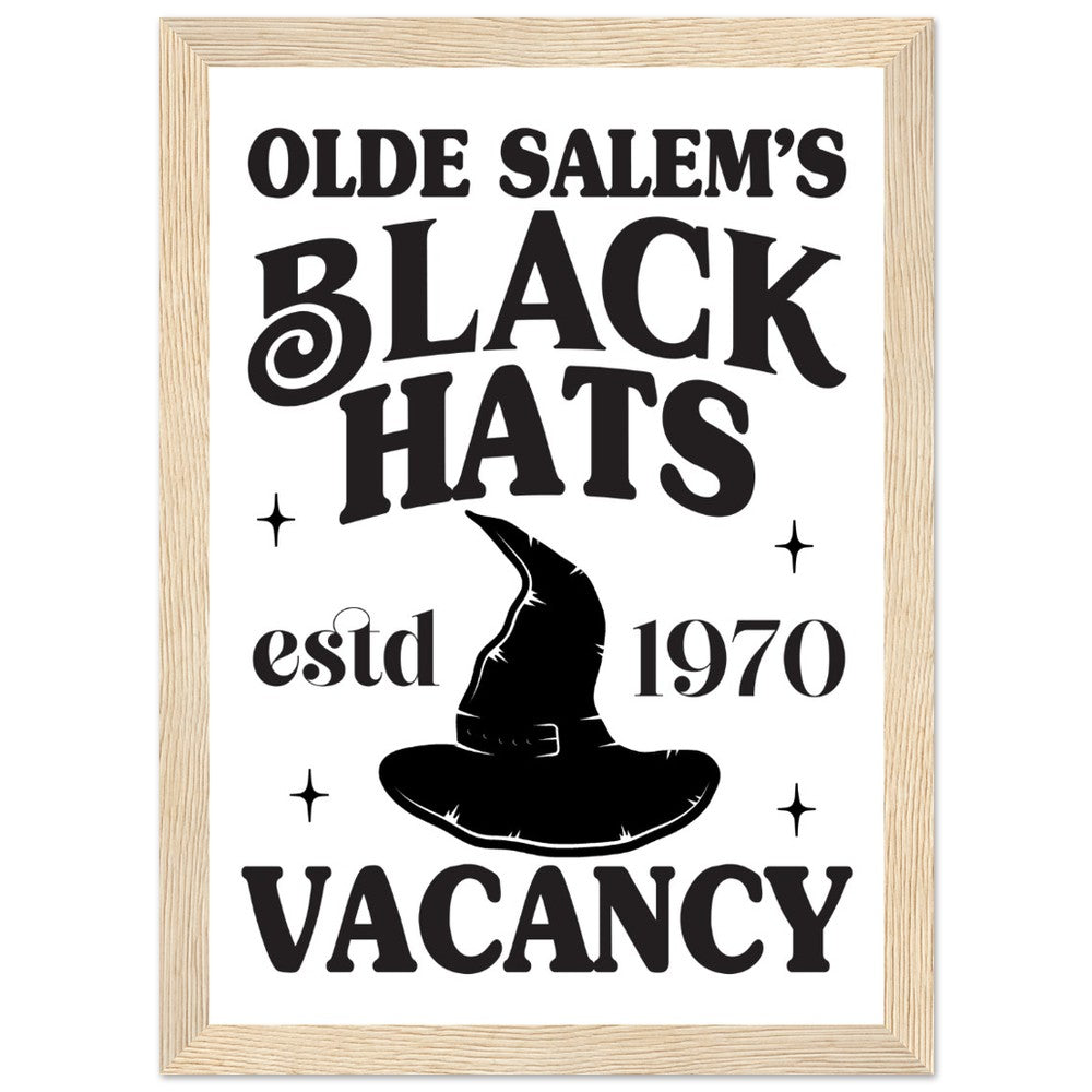 Olde Salem Black Hats Blue From Heaven