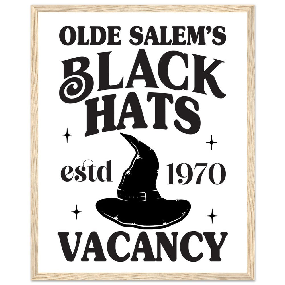 Olde Salem Black Hats Blue From Heaven