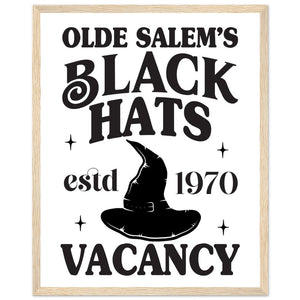 Olde Salem Black Hats Blue From Heaven