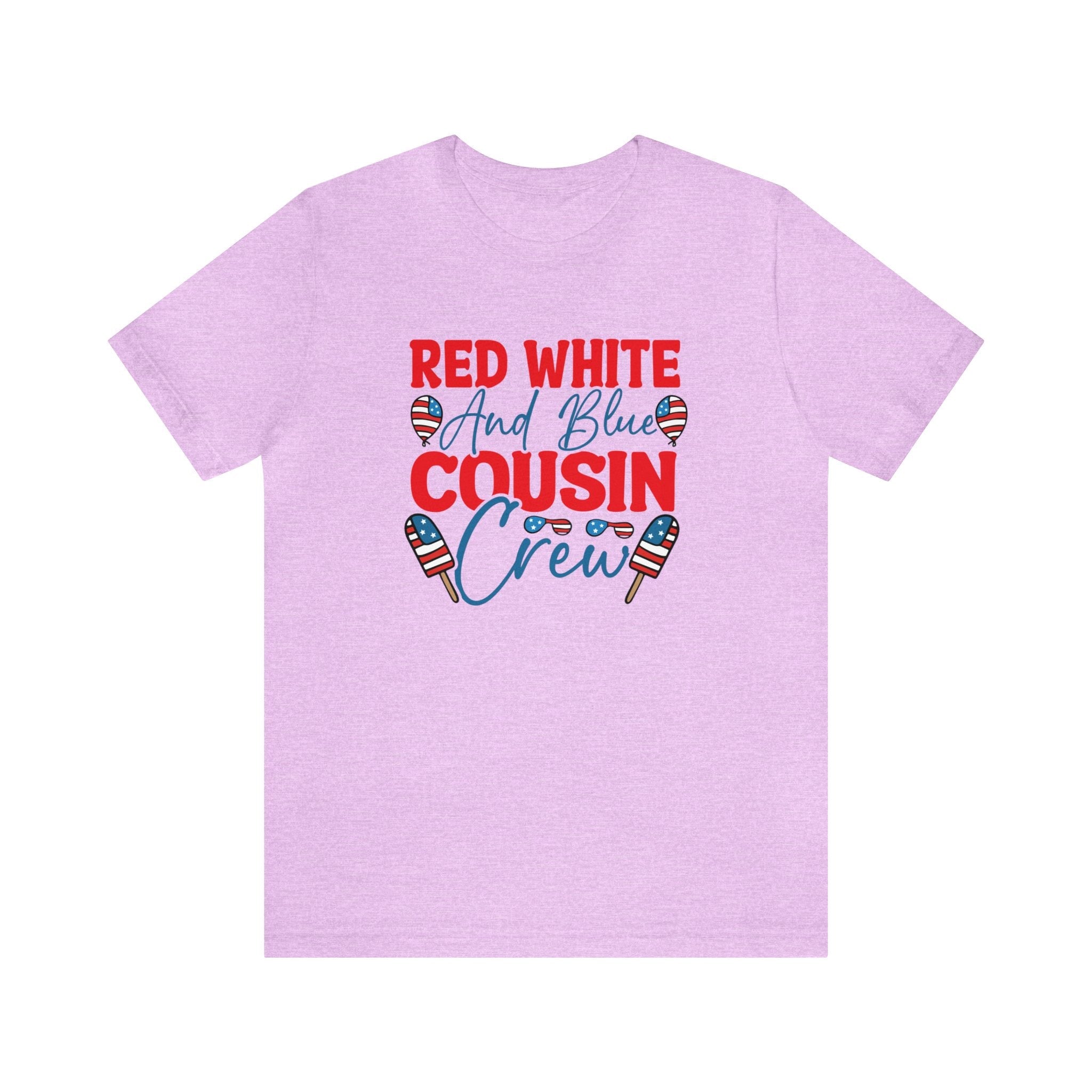 Red, White and blue Cousin Crew Printify