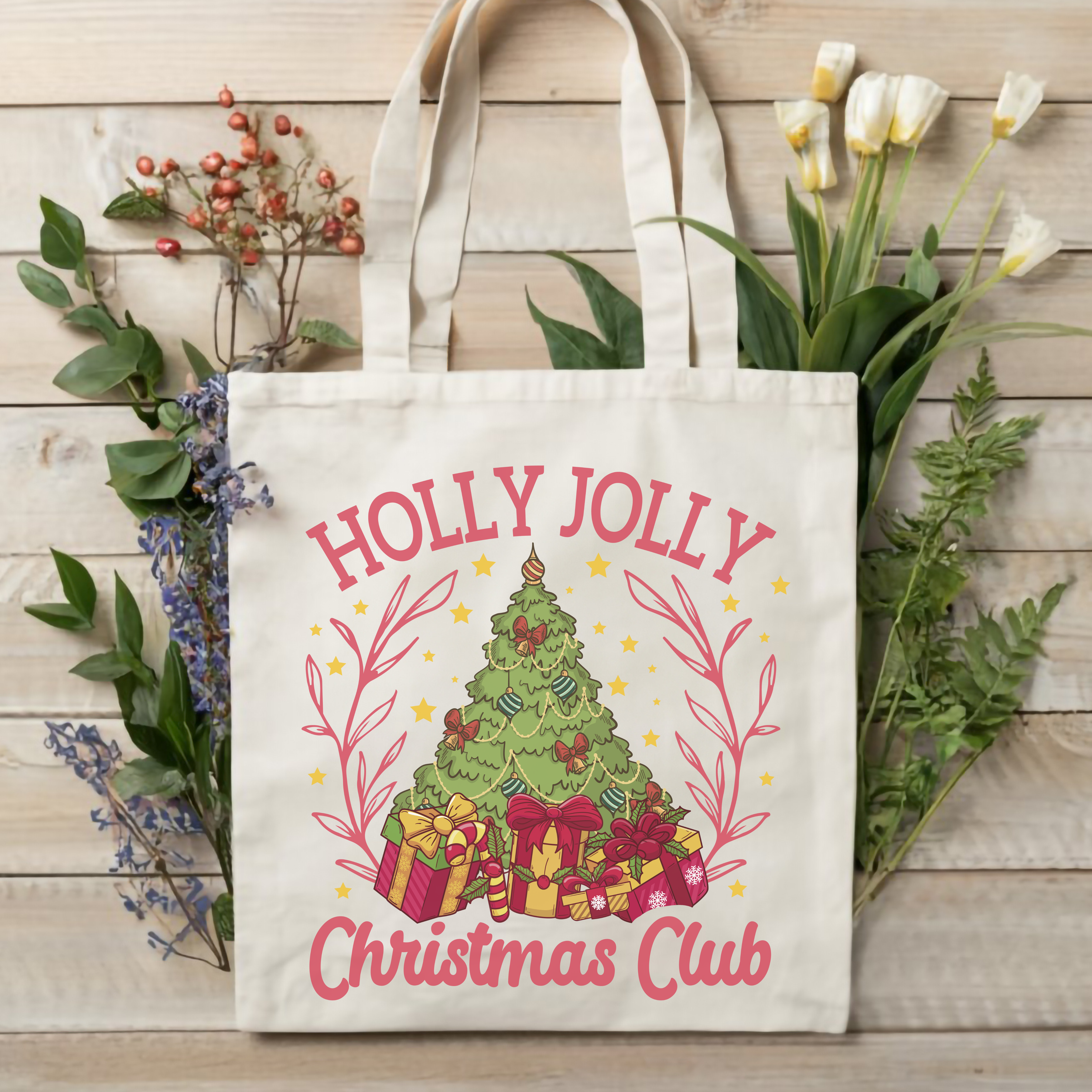 Holly Jolly Christmas Club Printify