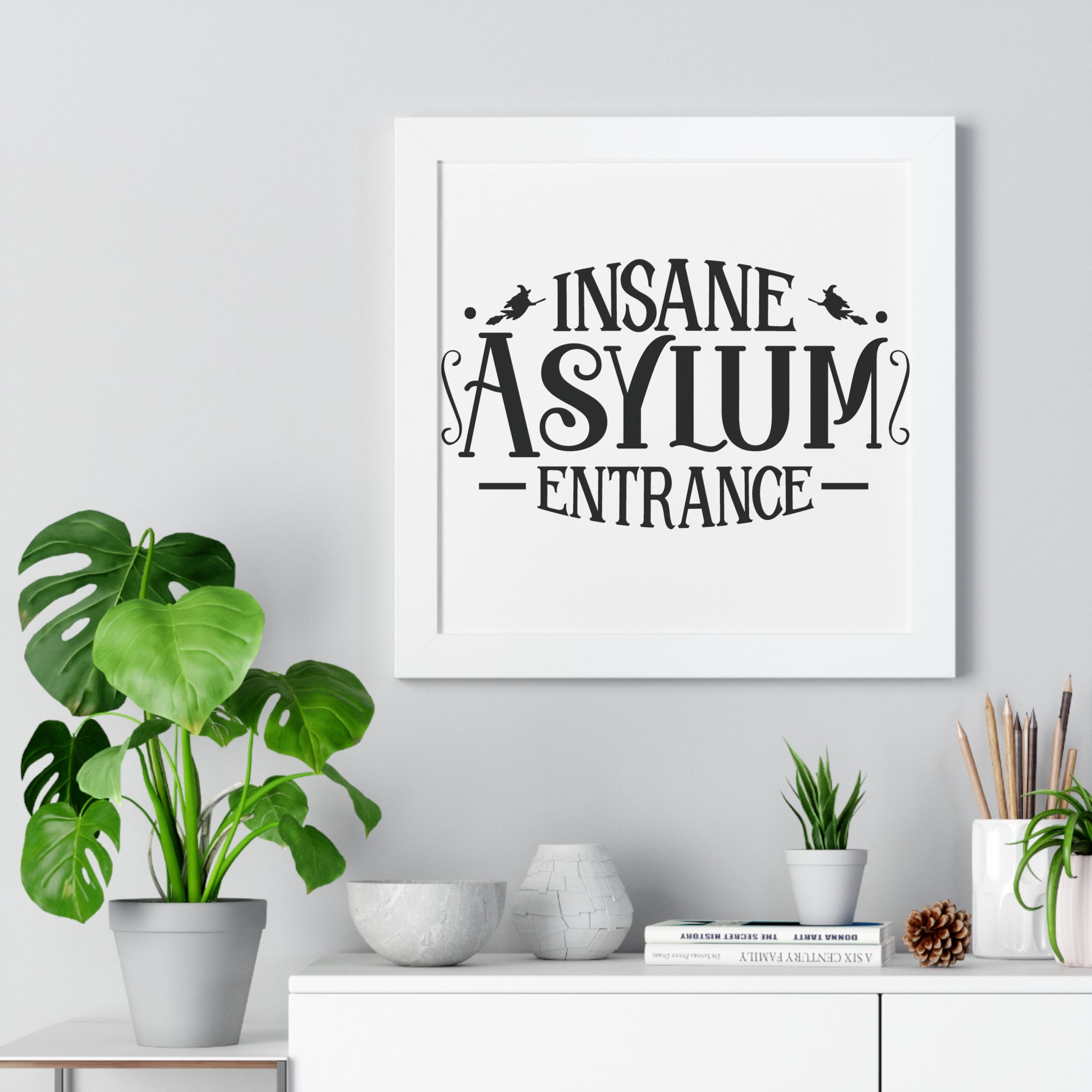 Insane Asylum Entrance Printify