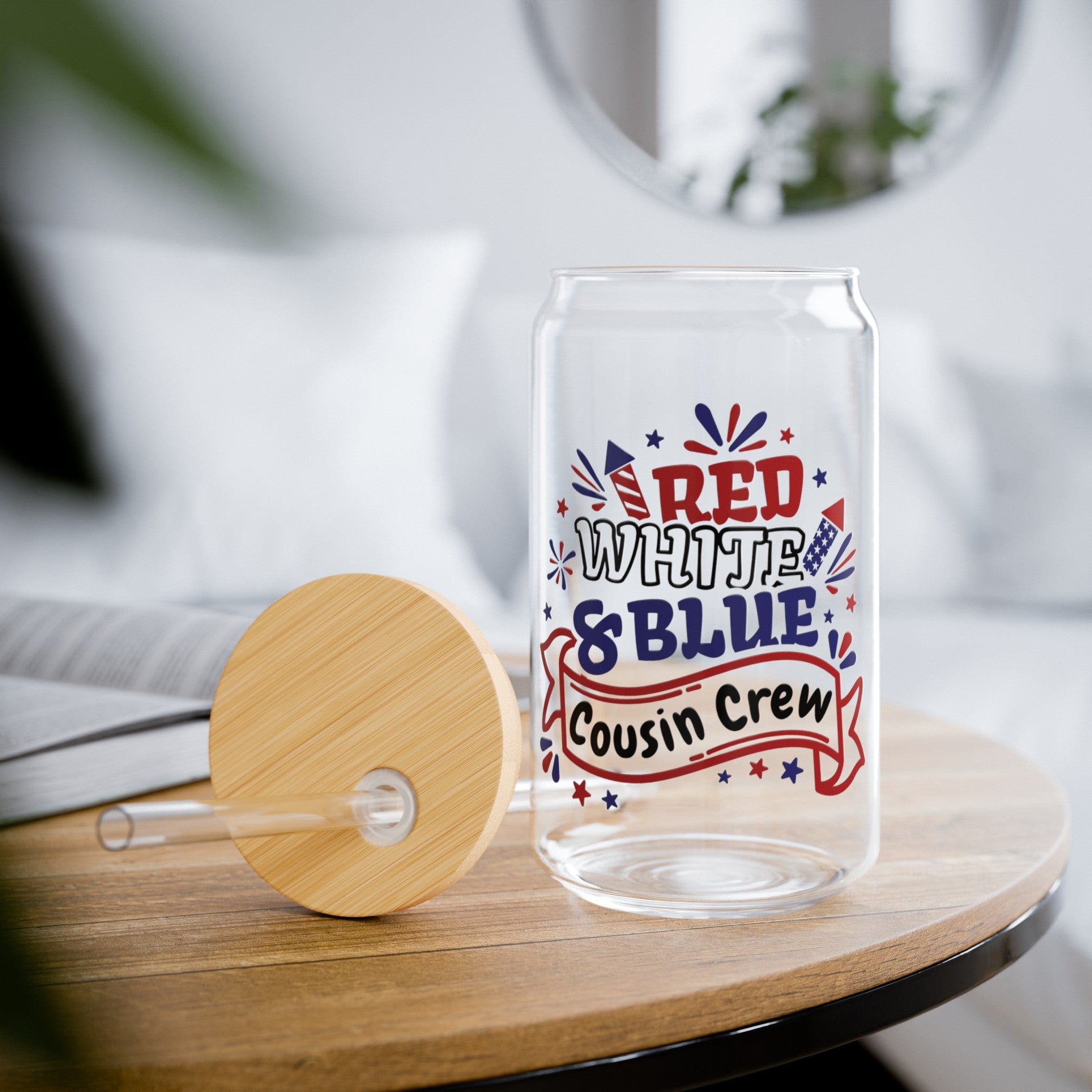 Red, White and Blue Cousin Crew Printify