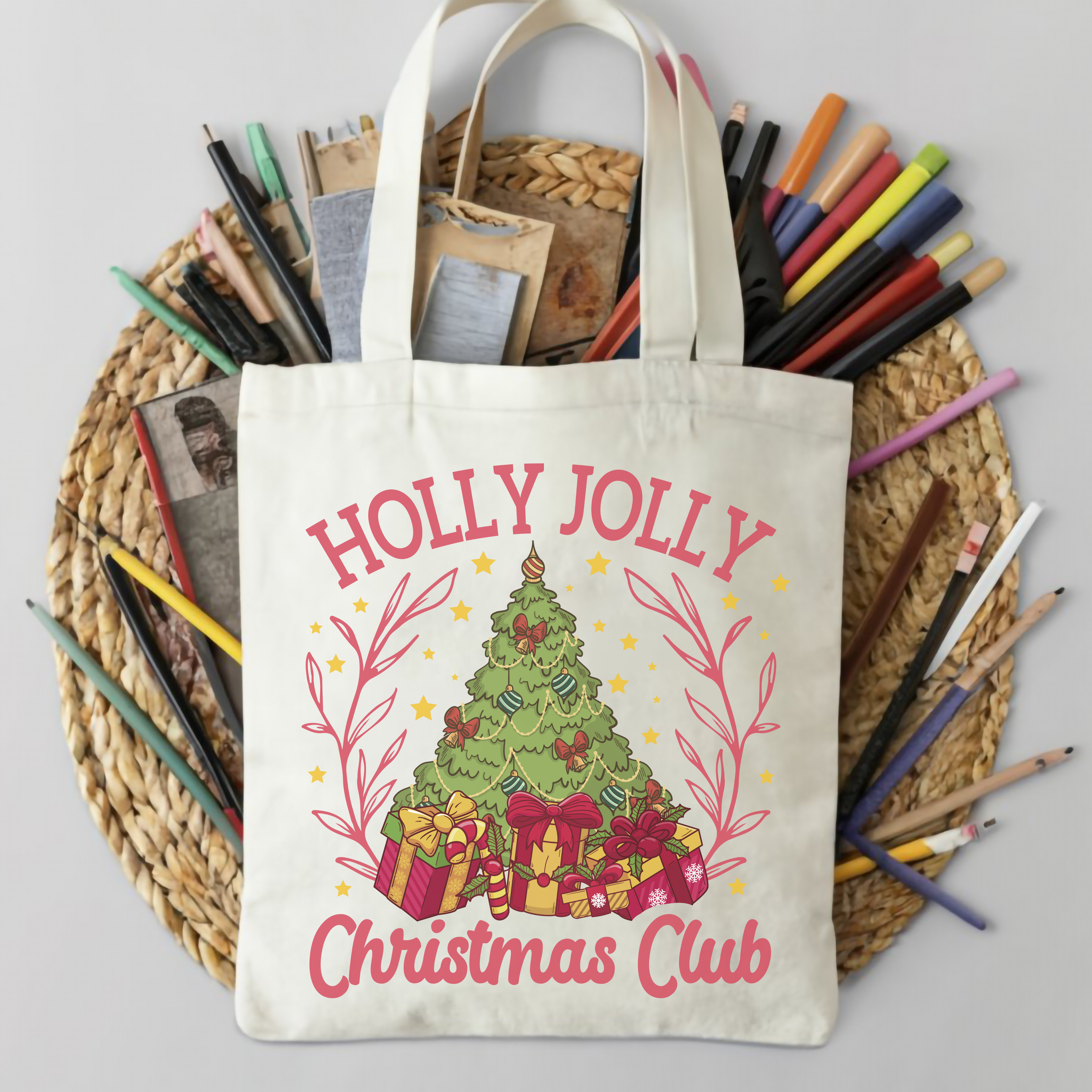 Holly Jolly Christmas Club Printify