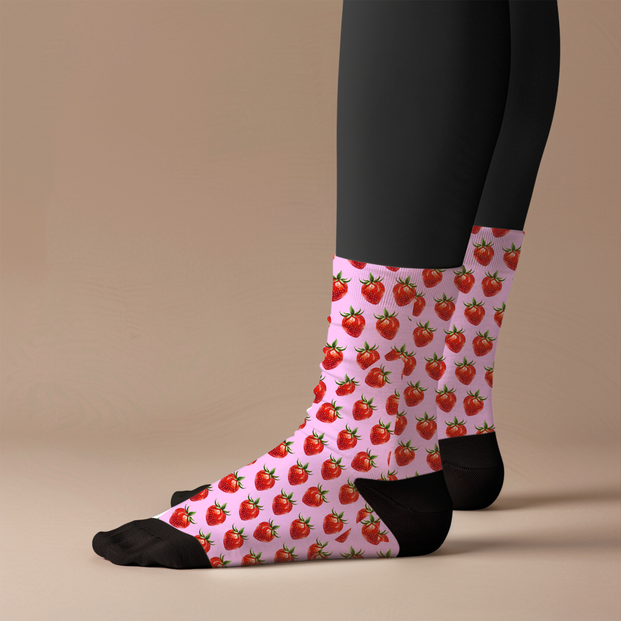 Strawberry Socks Printify