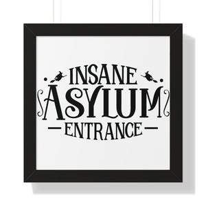 Insane Asylum Entrance Printify