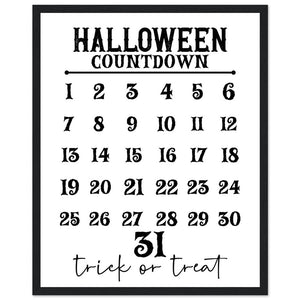 Halloween Countdown Blue From Heaven