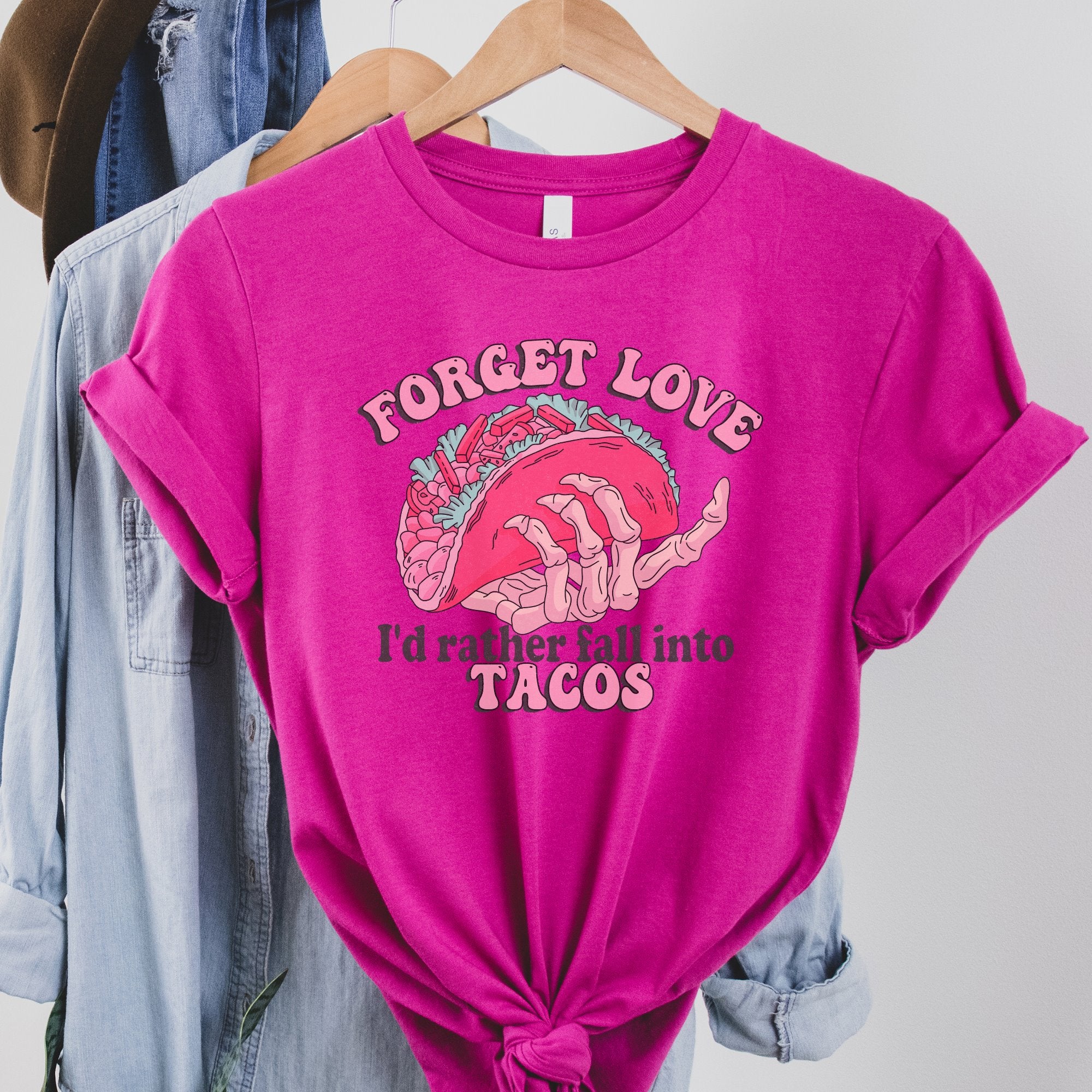 Vergiss die Liebe, ich würde lieber in Tacos fallen