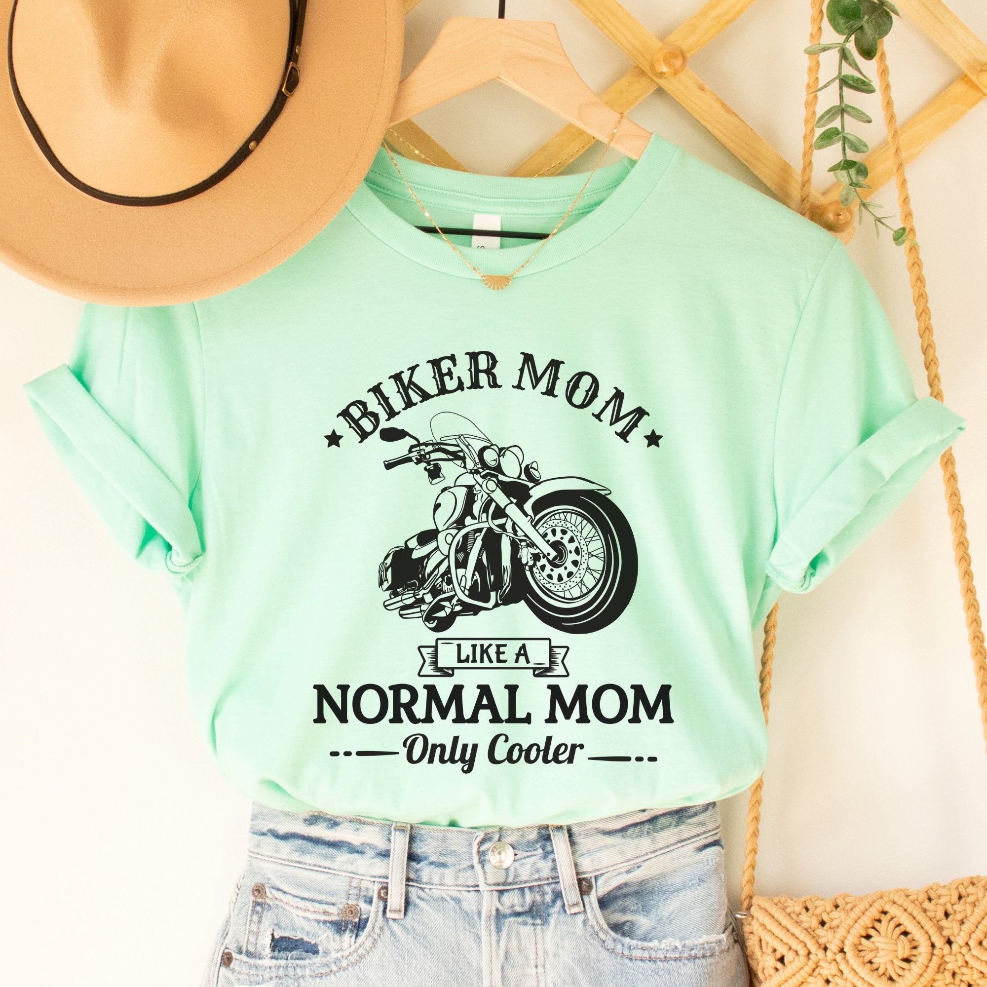 Biker Mom Printify