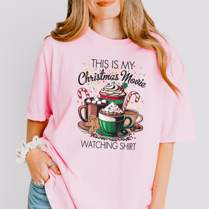 This is my Christmas Movie Watching Shirt Printify