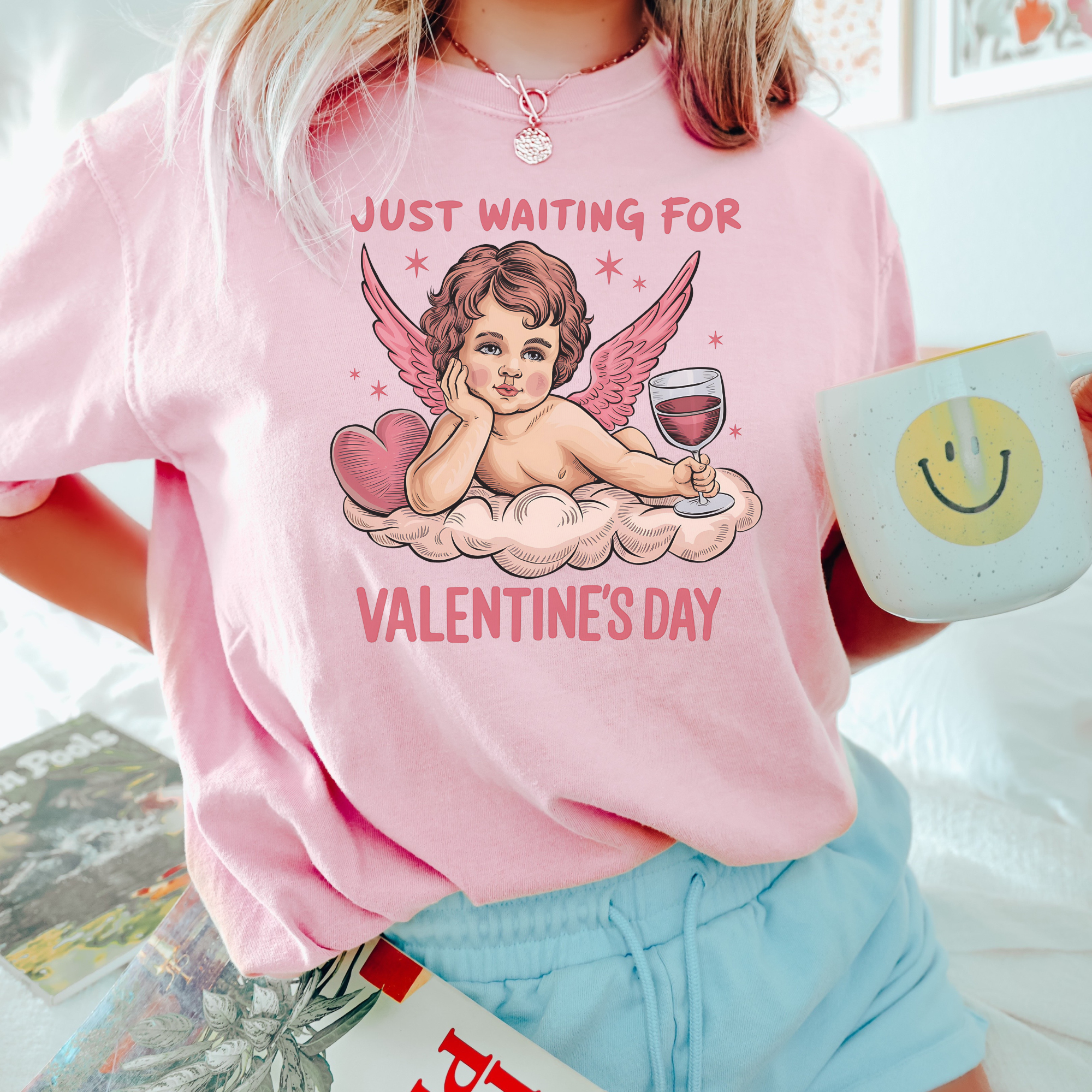 Just Waiting for Valentine's Day Printify