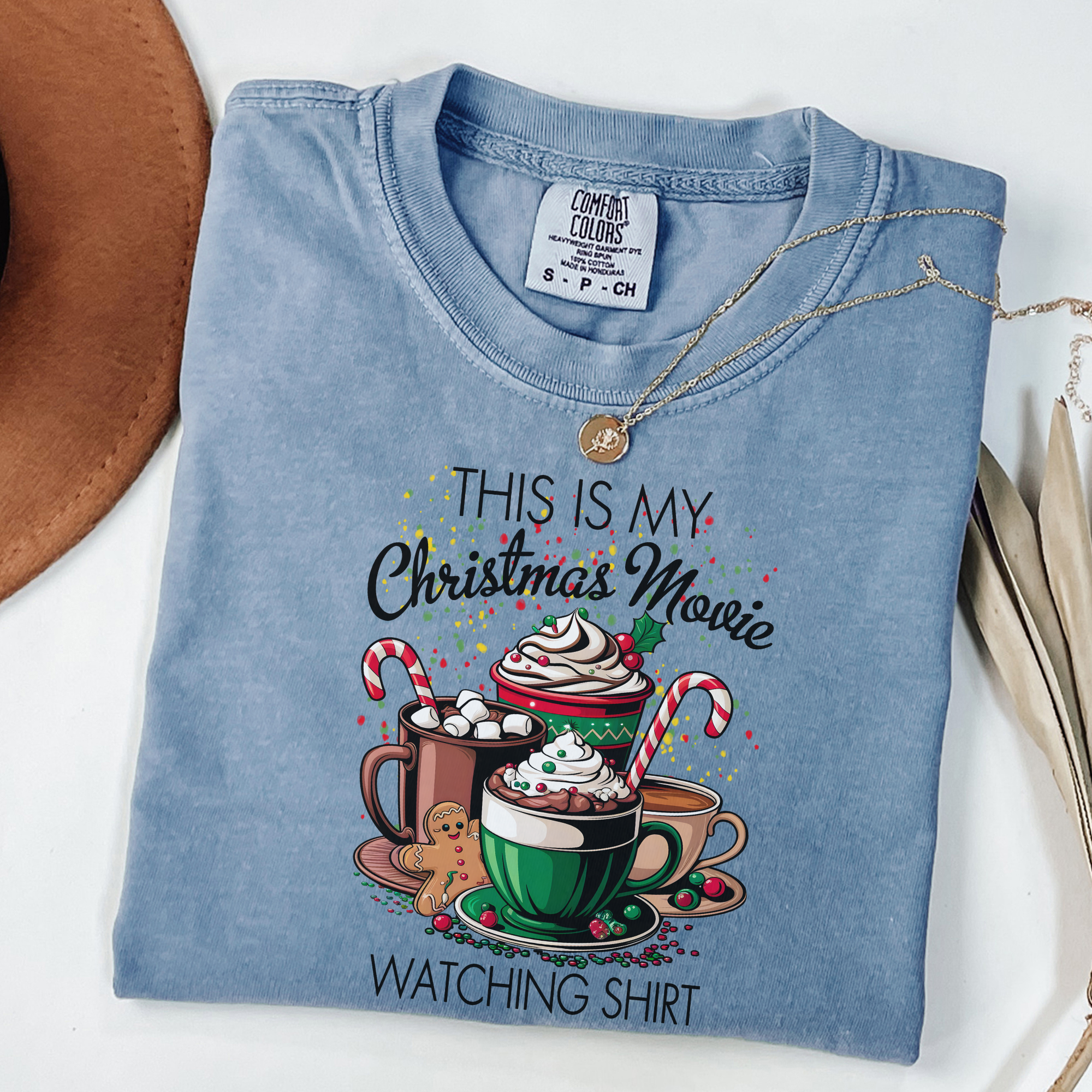 This is my Christmas Movie Watching Shirt Printify