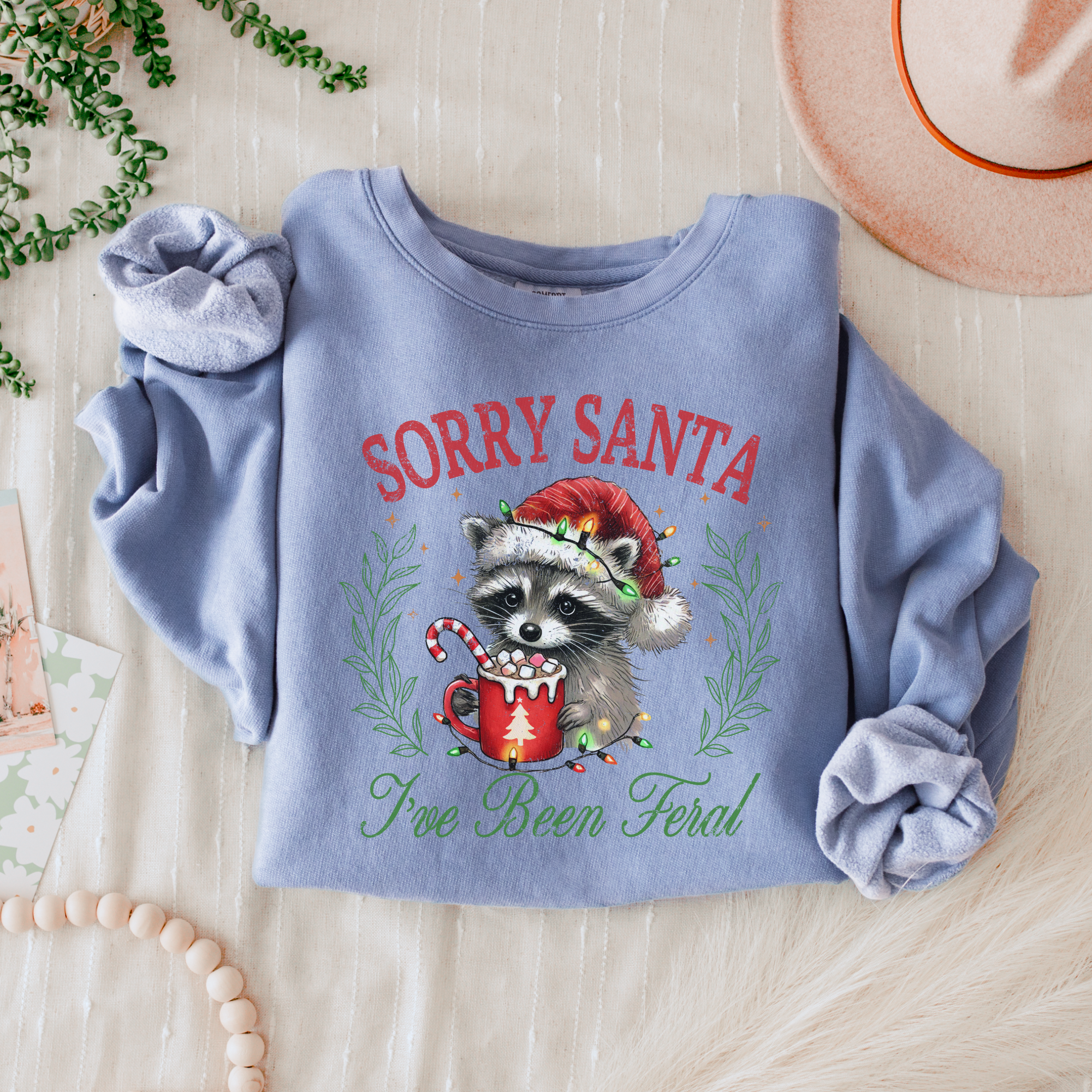 Sorry Santa I've been Feral Printify