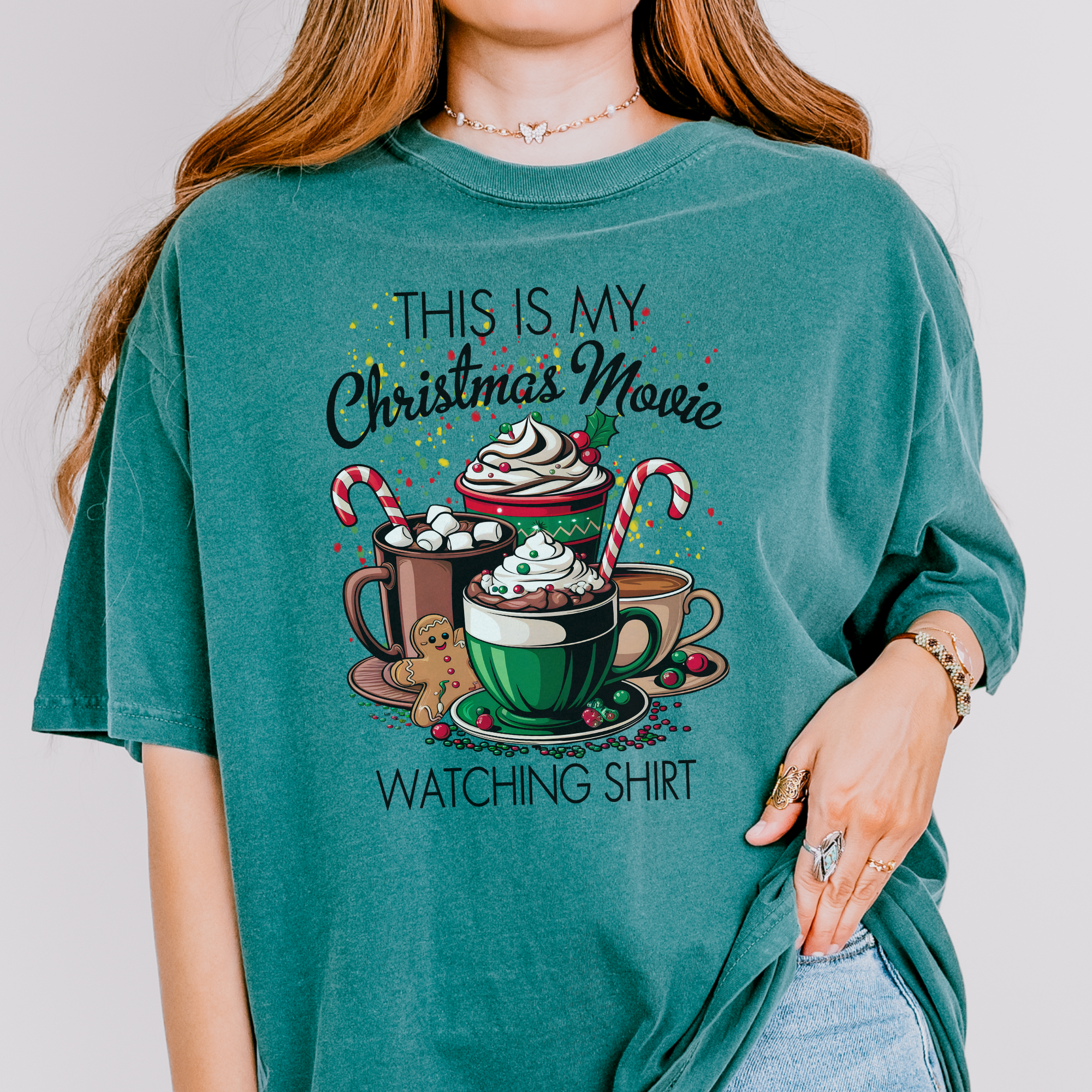 This is my Christmas Movie Watching Shirt Printify