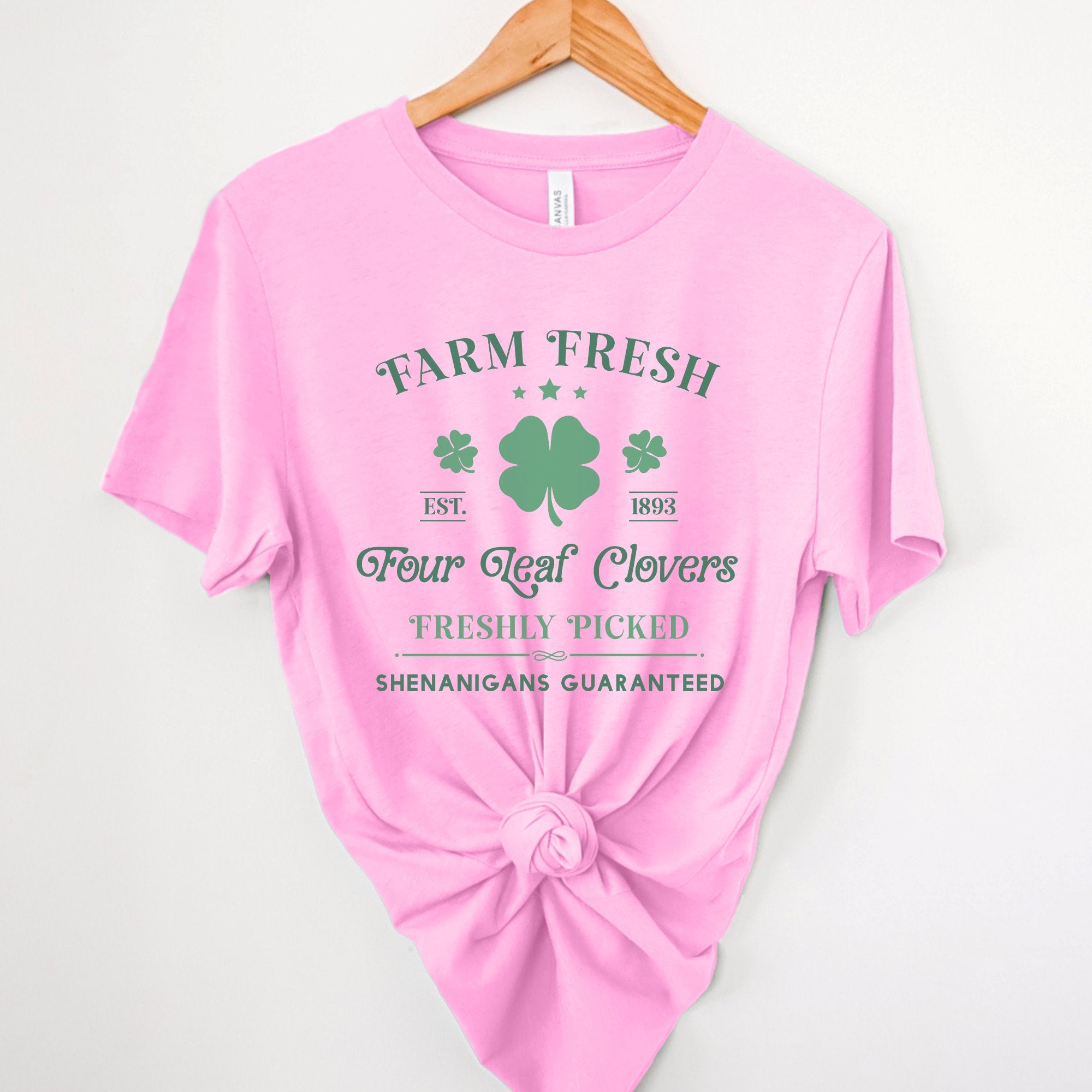 Farm Fresh Four Leaf Clovers Printify