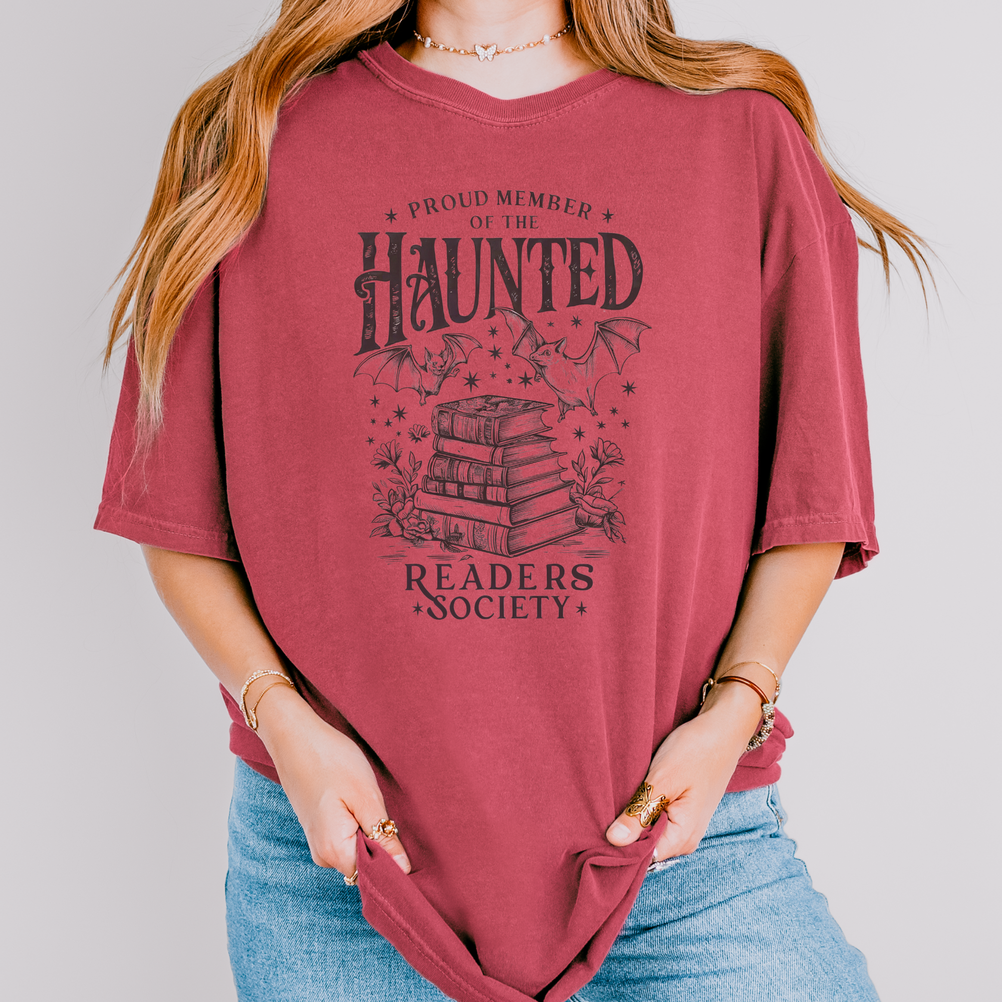 Haunted Readers Society Printify