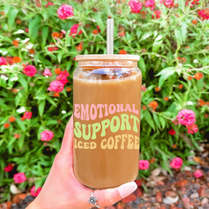 Emotional Support Iced Coffee Printify