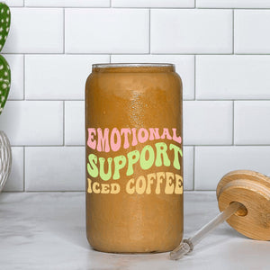 Emotional Support Iced Coffee Printify