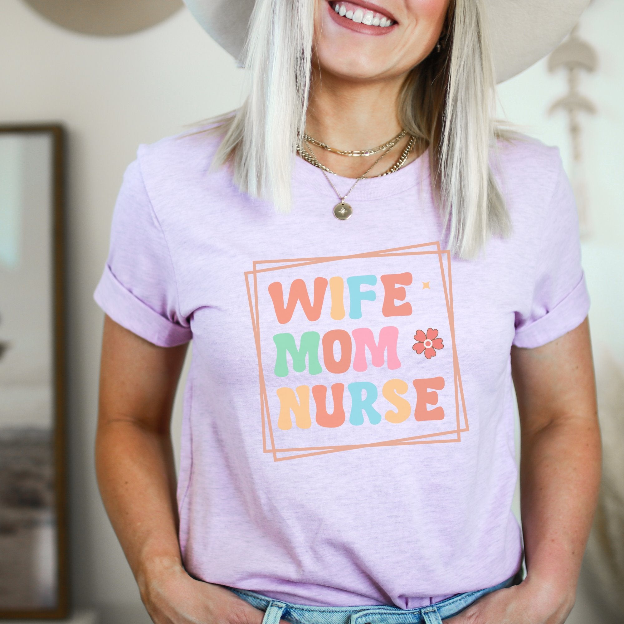 Wife Mom Nurse Printify