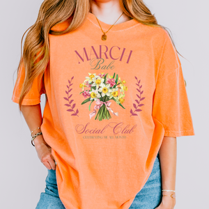 Custom Birth Month Social Club Printify