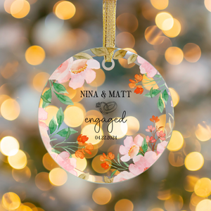 Custom Names Ornament Printify