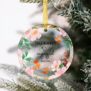 Custom Names Ornament Printify