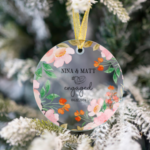 Custom Names Ornament Printify