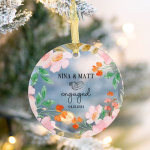 Custom Names Ornament Printify