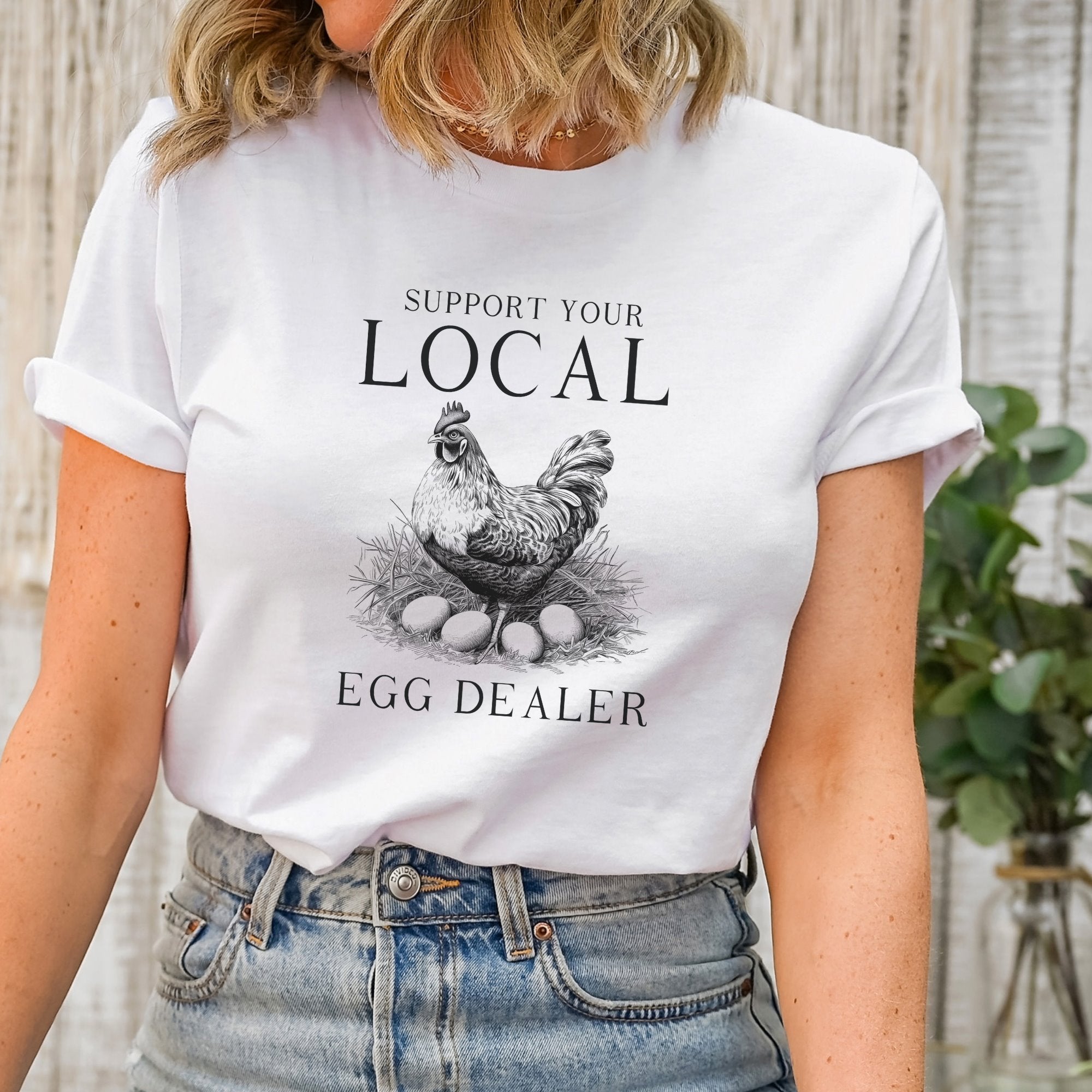 Support your local egg dealer Printify