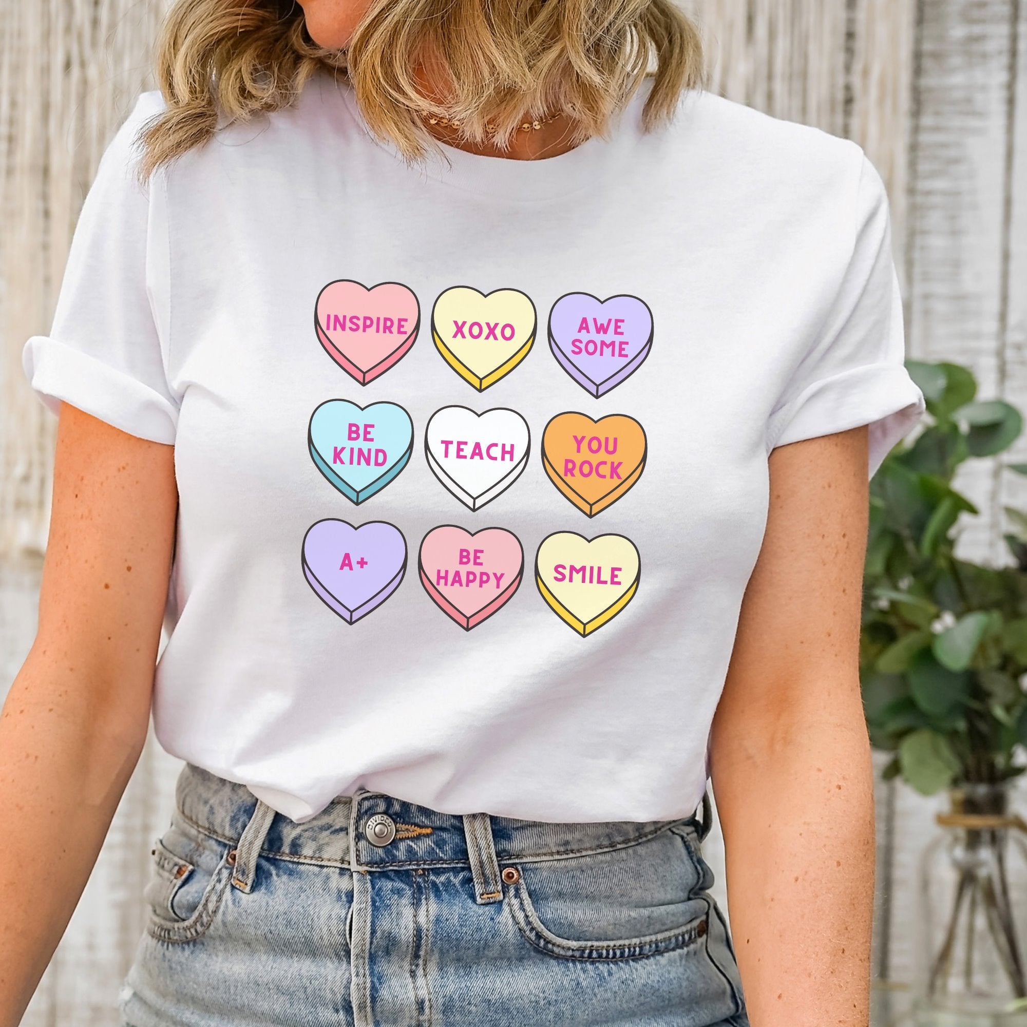 Teacher Hearts Printify