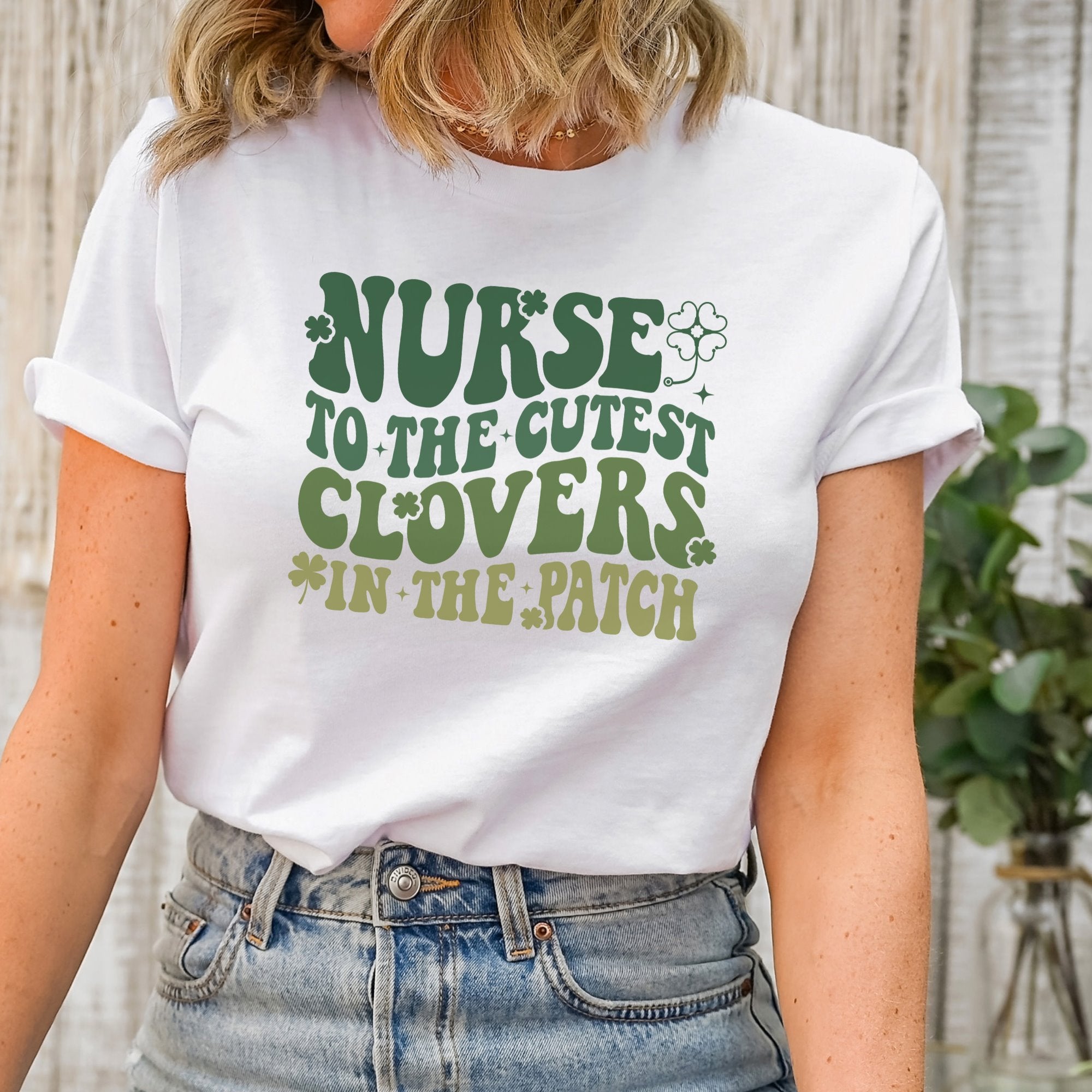 Nurse to the cutest clovers in the patch Printify