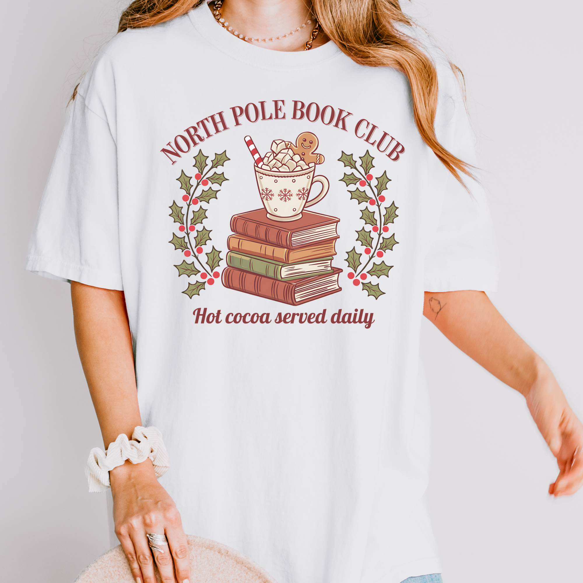 North Pole Book Club Printify