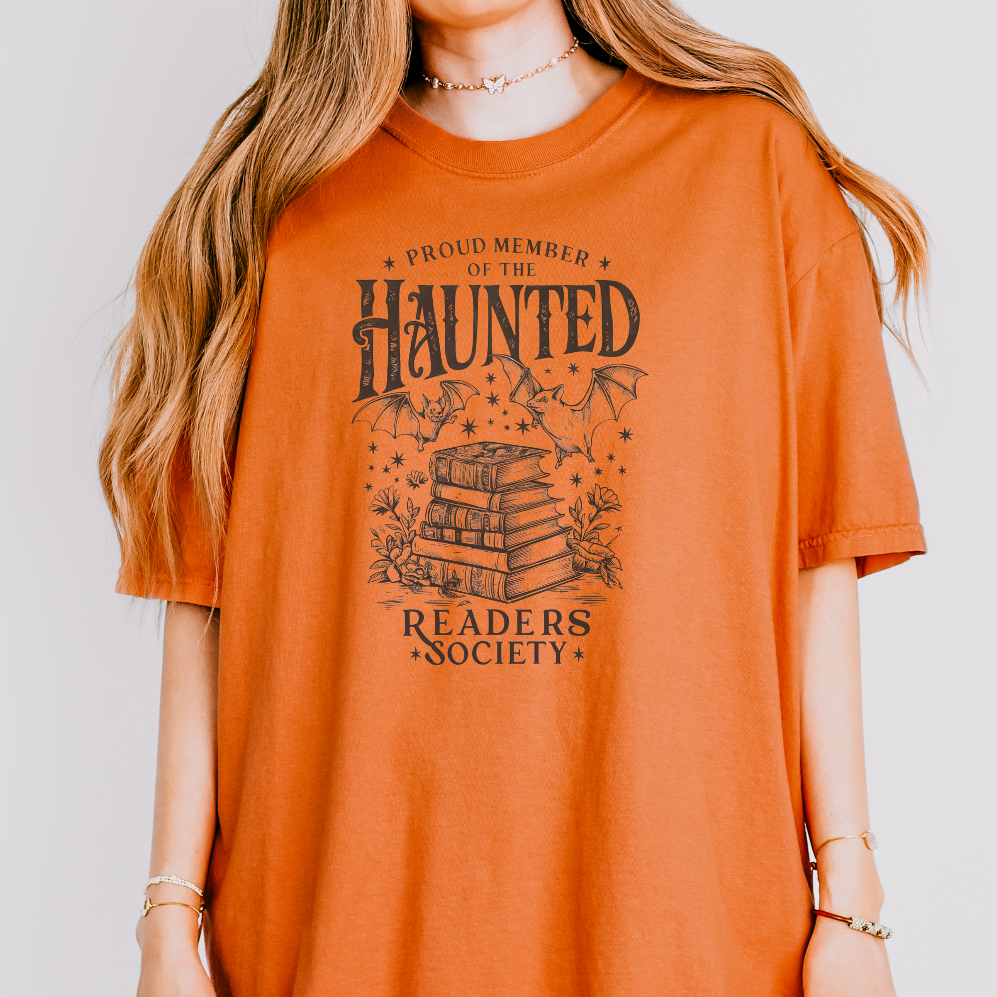 Haunted Readers Society Printify