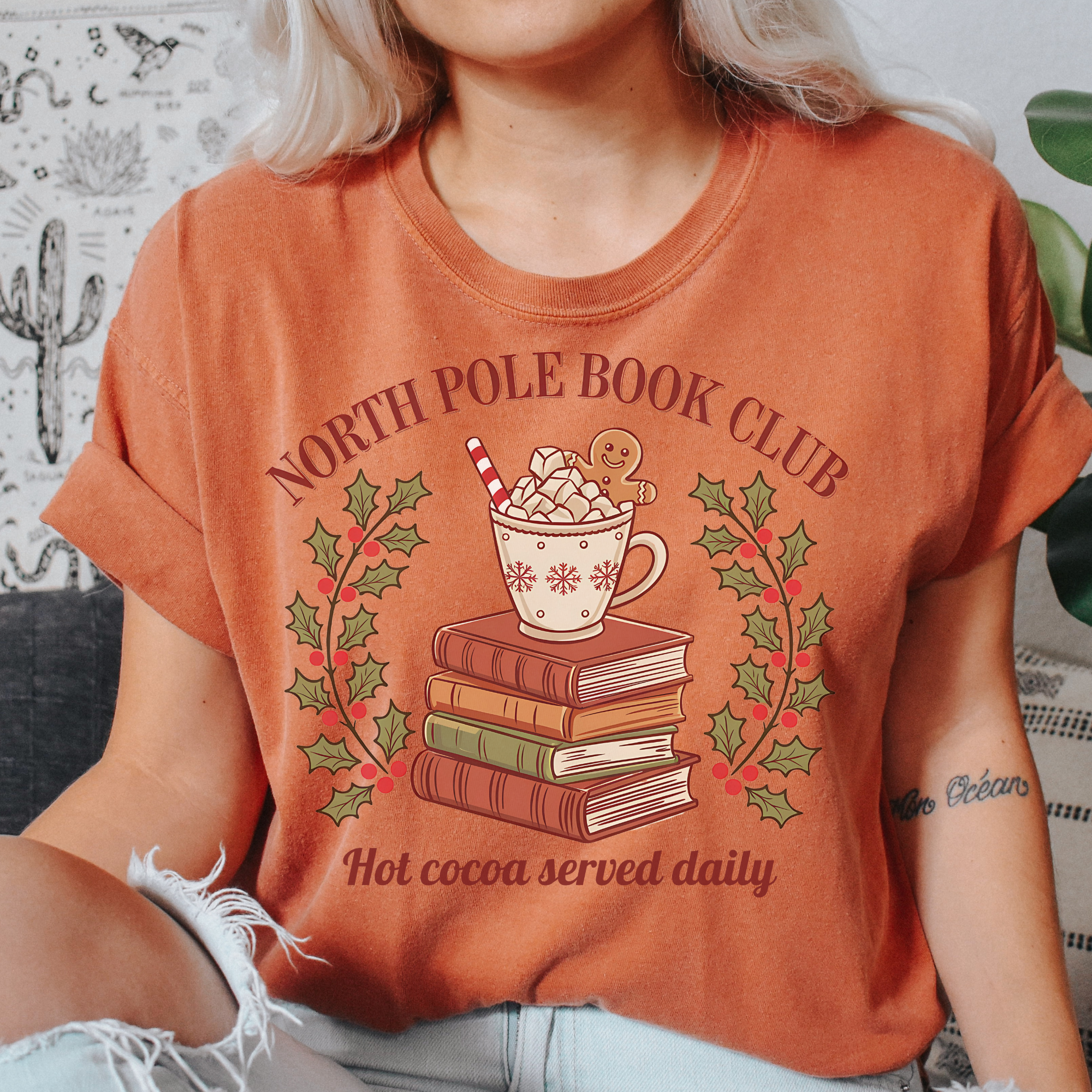 North Pole Book Club Printify