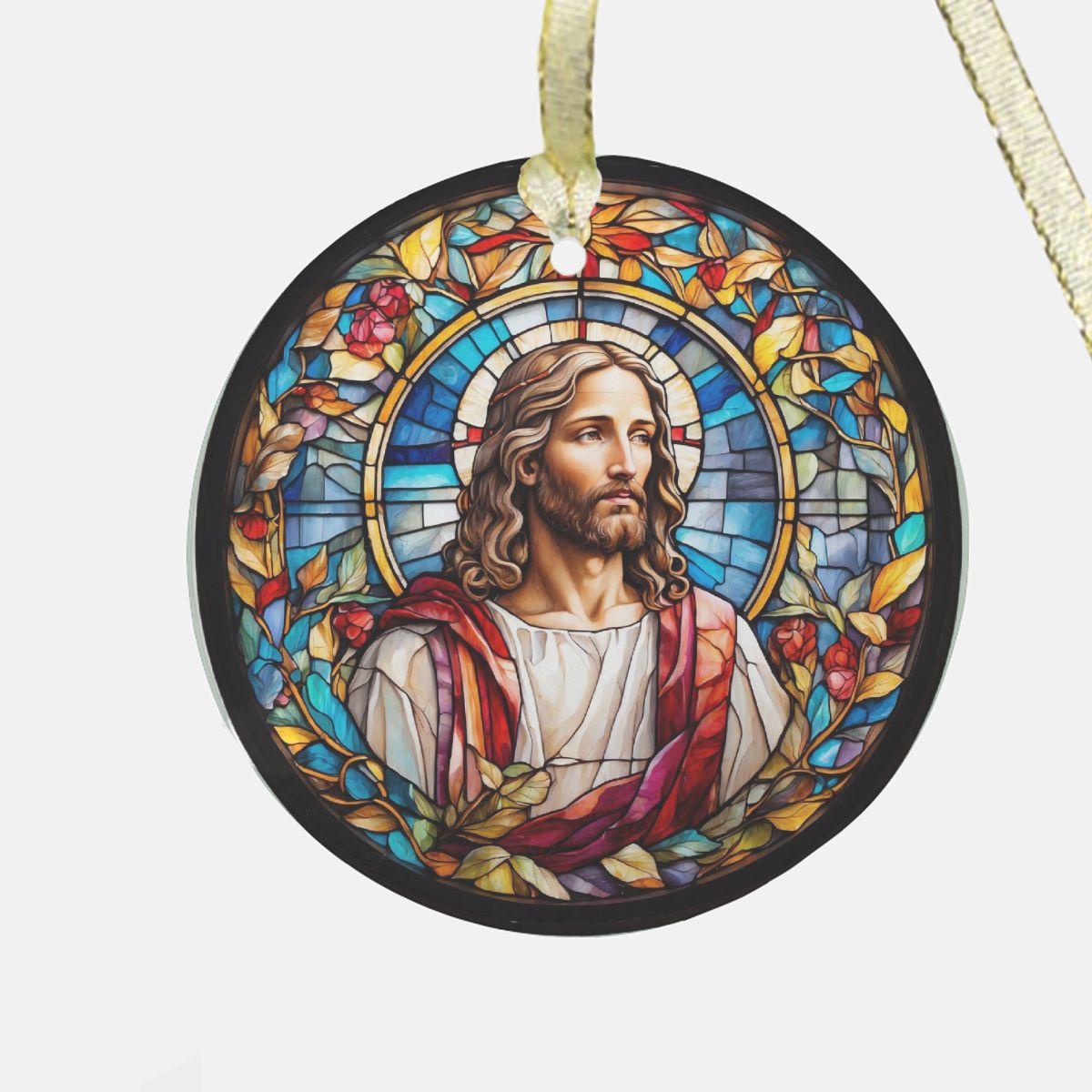 Jesus Ornament Clearly Baguette