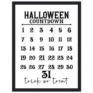 Halloween Countdown Blue From Heaven