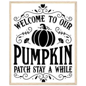 Welcome to our Pumpkin Patch Blue From Heaven