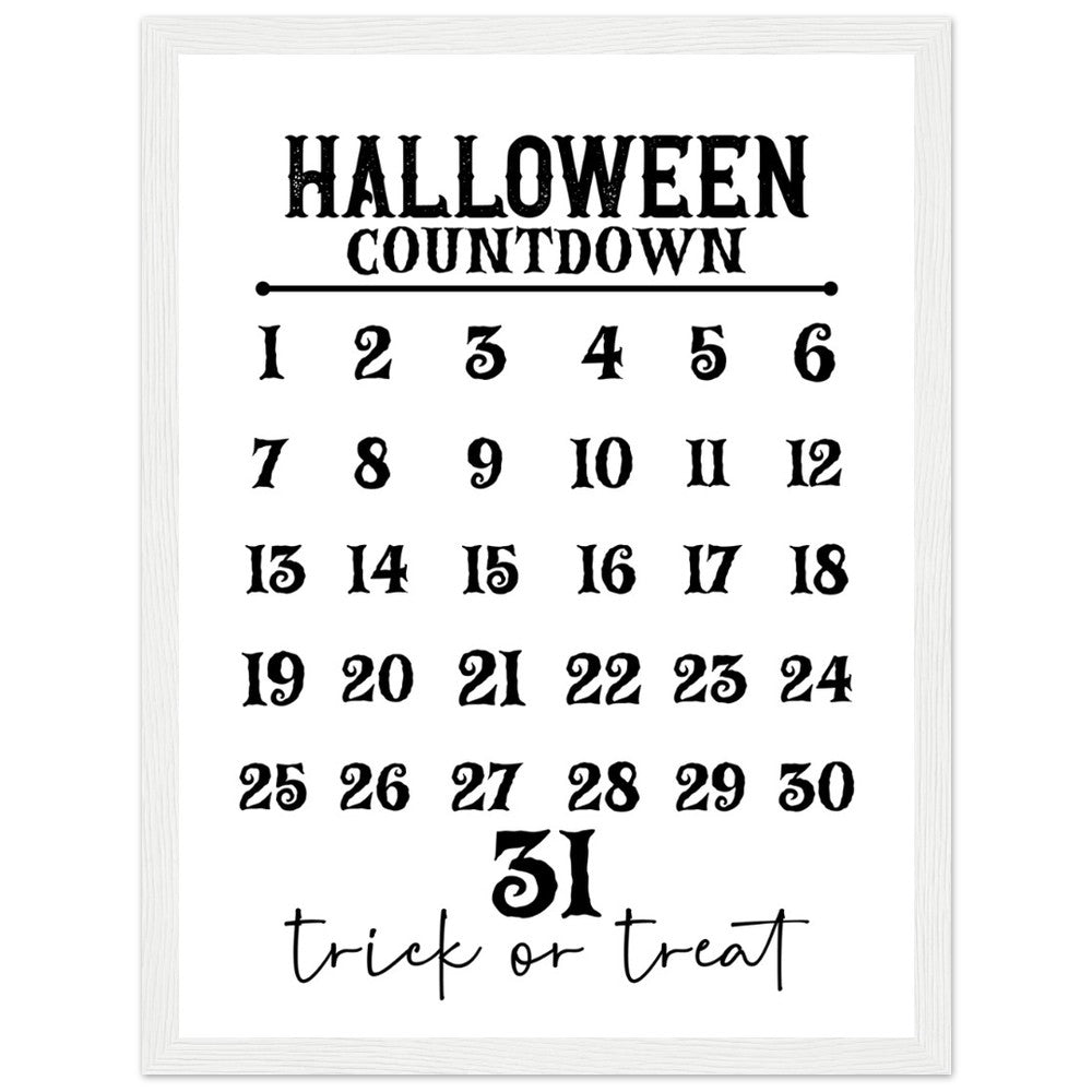 Halloween Countdown Blue From Heaven