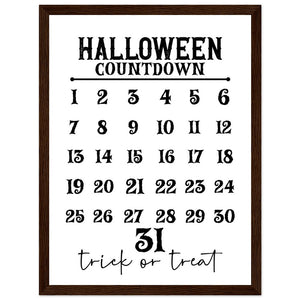 Halloween Countdown Blue From Heaven