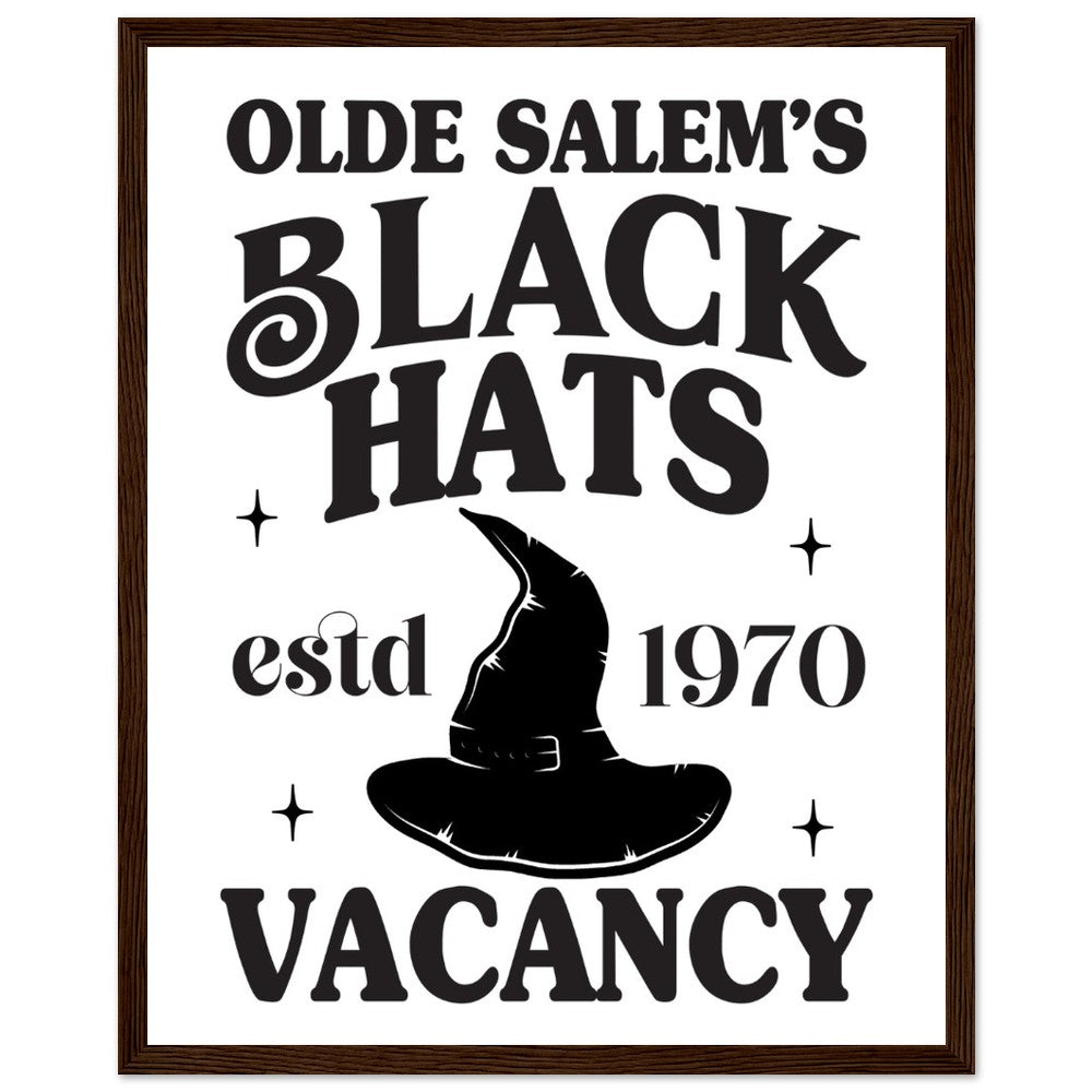 Olde Salem Black Hats Blue From Heaven