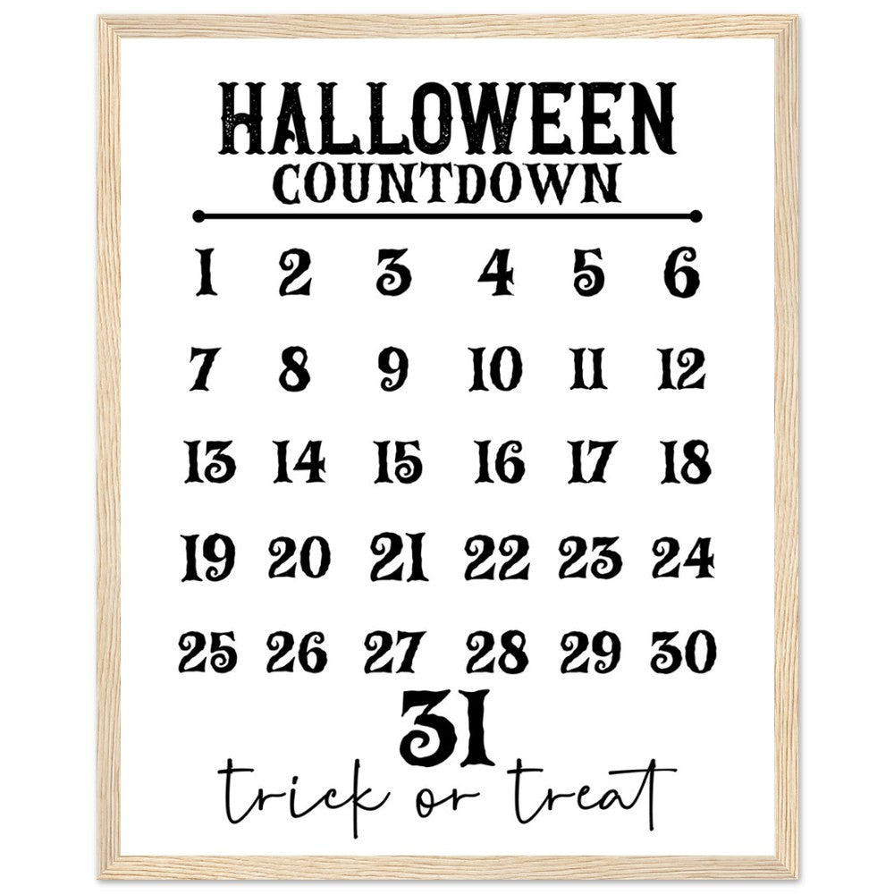 Halloween Countdown Blue From Heaven