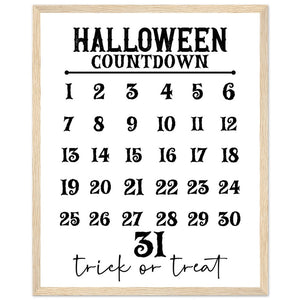 Halloween Countdown Blue From Heaven