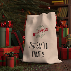 Personalized Christmas Sack Printify