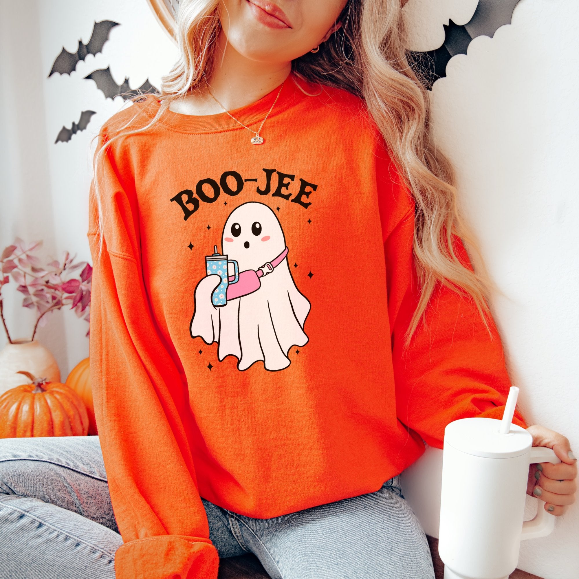 Boo Jee Sweatshirt Printify