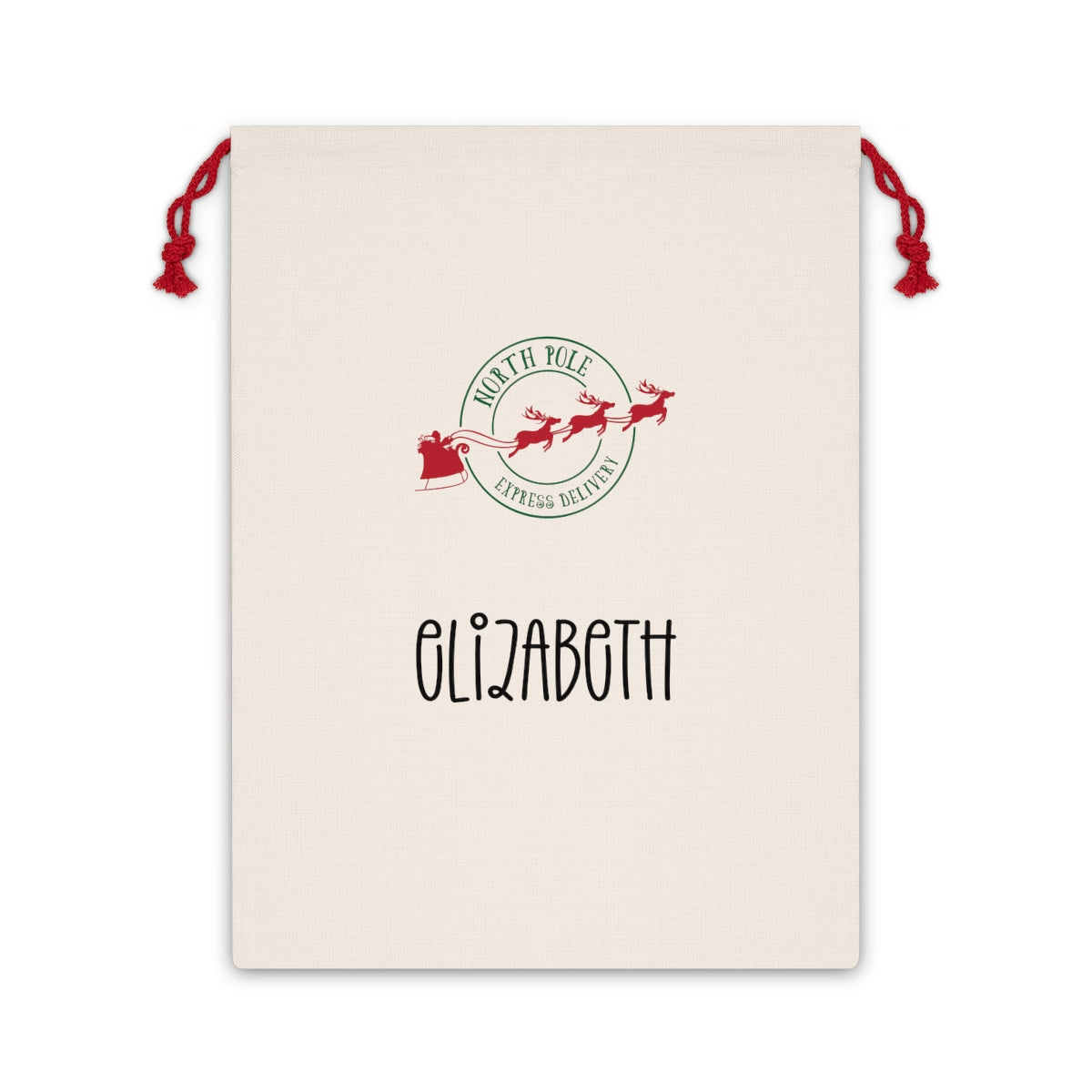 Personalized Christmas Sack Printify